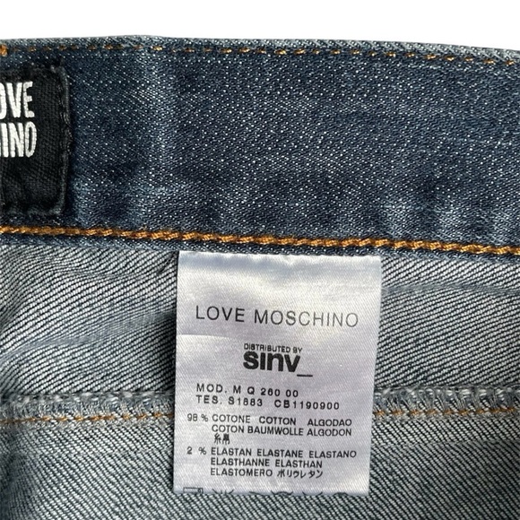 Moschino Dark Blue Slim Jeans - Picture 6 of 12
